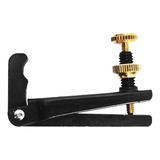 Micro Afinador Preto Dourado Para Violino 4/4