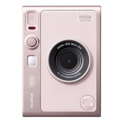Cámara Instantánea Híbrida Fujifilm Instax Mini Evo Rosa Suave | Meses sin interés