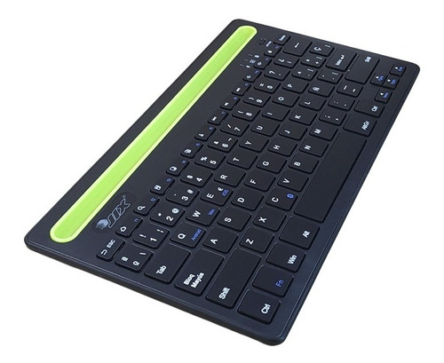 Teclado Bluetooth Recargable Con Soporte Para Tablet Celular