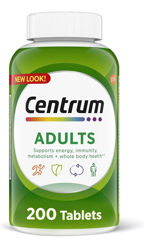 Suplemento En Comprimidos Multivitaminico Adulto Vitaminas