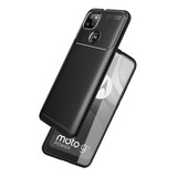 Funda Acabado Fibra De Carbono Moto G9 Plus O Power O Play