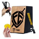 Cajon Fsa Tom+ Fé Inclinado Elétrico Profissional - Bk/nt