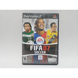 Capa Fifa Soccer 07 Original Para Playstation 2