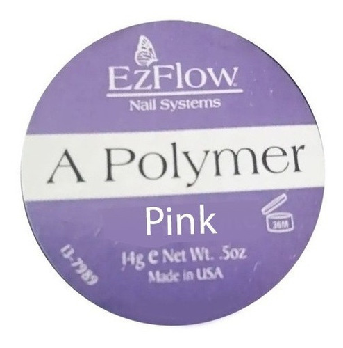 Ezflow Polimero Acrilico Pink (14 Gr) Uñas Esculpidas