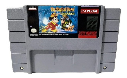 Jogo Super Nintendo, Magical Quest Starring Mickey Mouse