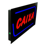 Placa De Led Letreiro Luminoso Efeito Neon Caixa 110v/220v