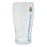 Vaso De Vidrio Cervecero U De Chile Futbol Cerveza 530ml