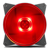 Cooler Master Mf120l 12cm Led Rojo De Amortiguación Ve...