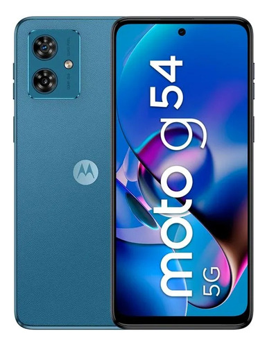 Moto G54 Dual Sim 128 Gb Azul Índigo 8 Gb Ram Cámara  50 Mp 