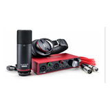 Kit De Grabacion  Focusrite Scarlett 2i2 Studio 3ra Generaci