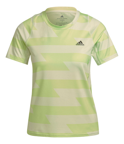 Remera adidas Run Fast Aop Mujer