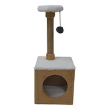 Gimnasio Rascador Para Gatos Korata C/ Yute 5mm