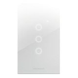 Tecla Smart Pared Blanca 3 Canales Wifi Ac100-240v Macroled Color Blanco Corriente Nominal 10 A Voltaje Nominal 240v