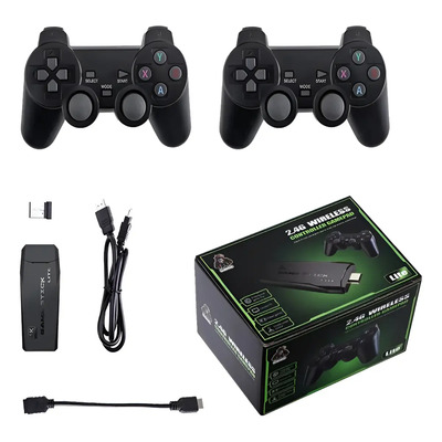 Consola De Juegos Retro 2.4 G Controles Inalambricos 2pcs | Envío gratis