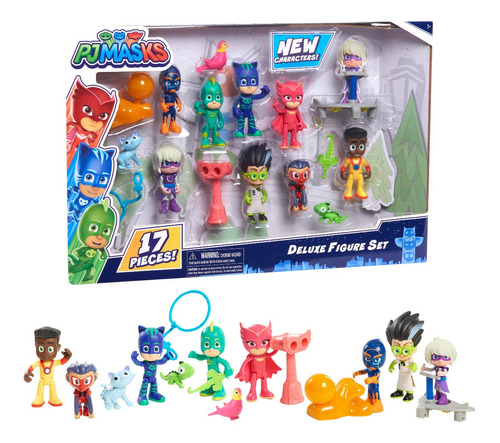 Pj Masks Juego De Figuras De Lujo