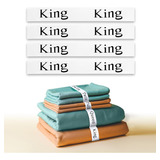 Bed Sheet Organizer Bands For Linen Closet (king 4 Pack), El