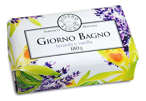 Sabão Em Barra Giorno Bagno Lavanda E Vanilla De 180 G