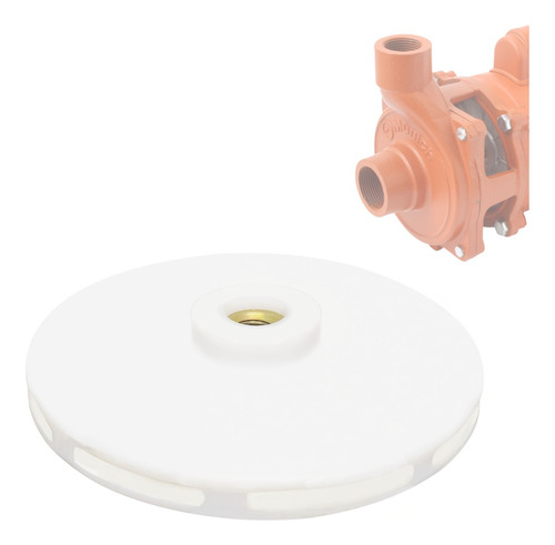 Impulsor Plastico Bomba De Agua 1/2 Hp Cuerda Estandar 10 Mm