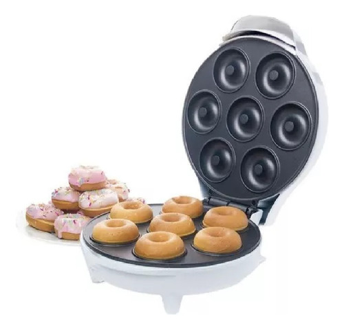 Mini Máquina De Rosquillas 7 Donas Postres Reposteria Casera