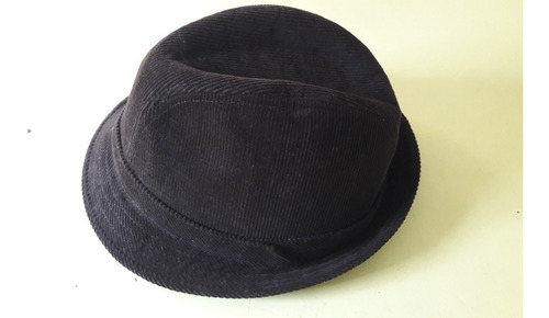 Sombrero De Hombre Corderoy Zara Marron Oscuro