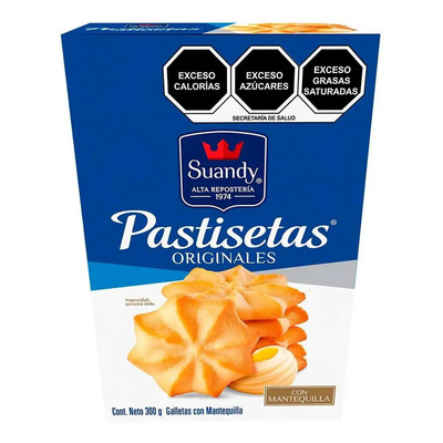 Galletas Suandy Pastisetas 300g | MercadoLibre