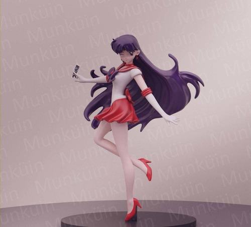 Archivo Stl Impresión 3d - Sailor Moon - Sailor Mars