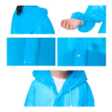 Capa Poncho Impermeable Lluvia Standar Adulto Con Gorro