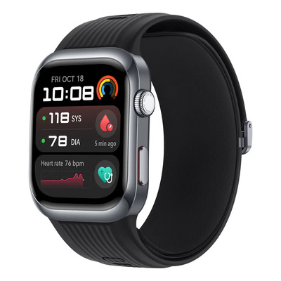 Smartwatch Huawei Watch D2 | Monitoreo De Presión Arterial Caja Gris Malla Negro Bisel Negro Diseño de la malla Mesh | Envío gratis