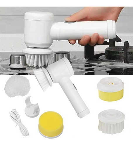 5 In 1 Multifunctional Kitchen Sink Electric Cleaning Brush