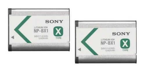 Bateria X2 Litio Sony Np-bx1 Cámara Cybershot Estuche+ Envio