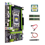 Placa Base X79+cpu E5 2640 V2+2 Ddr3 De 4 Gb A 1600 Mhz Reg