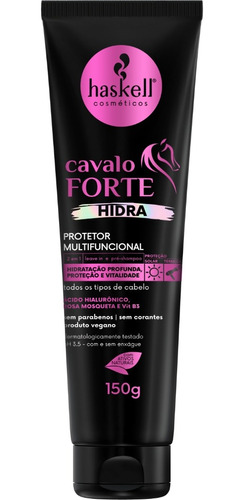 Protetor Multifuncional Hidra Cavalo Forte Pré Shampoo Leave