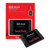 Ssd Sandisk 1tb Original Lacrado Disco Sólido Interno Sandisk Ssd Plus Sdssda-1t00-g27 1tb