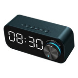 Reloj Despertador Inalámbrico Con Altavoz De Música Bluetoot