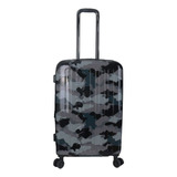 Valija Mediana Rigida Wanderlust 34888 Reforzada Camuflada