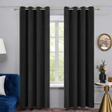 Cortinas Blackout Bloqueo 85%-99% Luz Y Rayos Uv Importadas