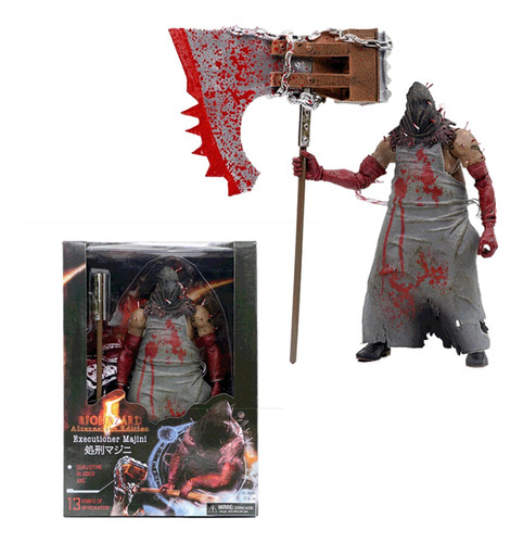 Neca Resident Evil Executioner Butcher Leon Figura De Boneca