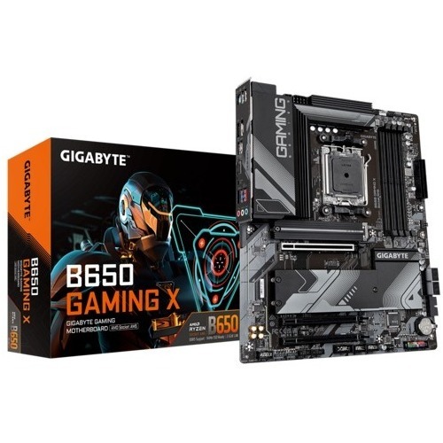 MOTHERBOARD GIGABYTE B650 GAMING X AMD AM5 DDR5 ATX  NEGRO