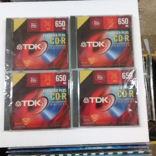 Cd-r Tdk 74 Min 650 Mb C/caja X10 / Ideal Audio Kktus