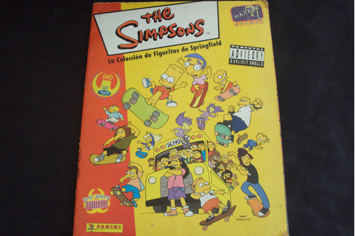 Album De Figuritas Incompleto Los Simpson ( Panini )