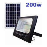 Refletor Ecologico 200w Led Placa Solar 6500k Ip67*