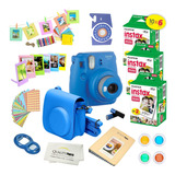 Fujifilm Instax Mini 9 Cámara Instantánea Azul Cobalto Insta