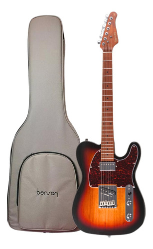 Guitarra Benson Telecaster Hardyseries 905 3ts/tt + Bag Luxo
