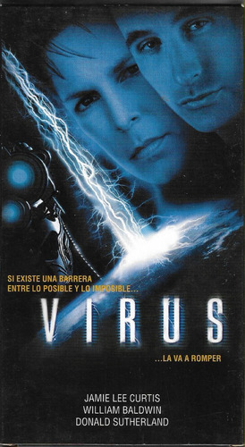 Virus Vhs Jamie Lee Curtis Donald Sutherland Vhs Nuevo