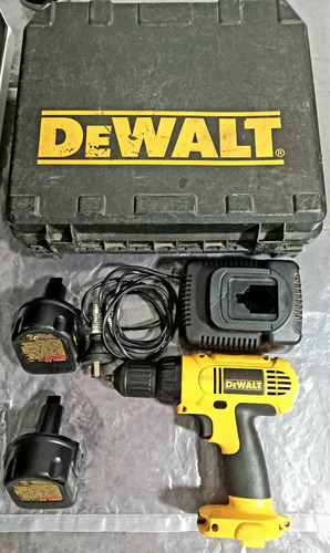 Agujereadora Dewalt Recargable 2 Baterias, Valija, Cargador 