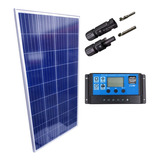 Kit Placa Solar 280w Controlador 30a Lcd - Kit Painel Solar