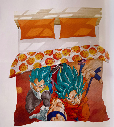 Edredon Ligero Goku Matrimonial Providencia