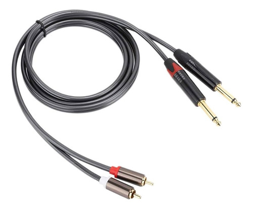 Cable 2 Plugs Mono A 2 Rca 