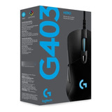 Combo Mouse Gamer G403 Hero + Teclado Mecânico Bajeal 87 