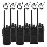 30 Rádio Comunicador Intelbras Uhf Rc3002 + Fones Ouvido Ptt